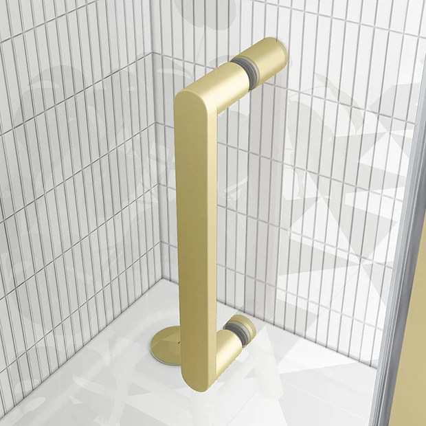 Toreno Brushed Brass 1200 X 800mm Sliding Door Shower Enclosure Without Tray 3 Toreno Brushed Brass 1200 X 800mm Sliding Door Shower Enclosure Without Tray