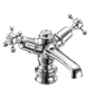 Burlington Claremont Regent Basin Mixer Tap With Click Clack Waste -Home Bathroom burlingtonclaremontregentbasinmixerwithclickclackwasteclr6nd1