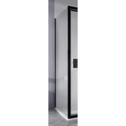 Crosswater Clear 6 Matt Black Side Panel