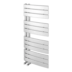 Delta Chrome Designer Heated Towel Rail 1080 X 550mm -Home Bathroom cdr55x1080detail1