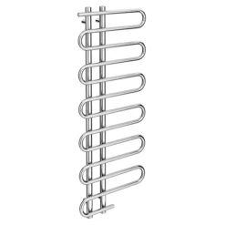 Kai Designer Heated Towel Rail 1310mm X 500mm Chrome -Home Bathroom cdr5x1310 d2 190520
