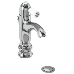 Burlington - Chelsea Regent Curved Mono Basin Mixer Tap With Pop Up Waste