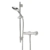Bristan Claret Thermostatic Exposed Bar Shower With Adjustable Riser Kit And Fast Fit Connections -Home Bathroom clrshxmtffc l