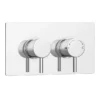 Cruze Shower Package Inc. Valve, Slider + Overflow Filler -Home Bathroom crzpk3 d6