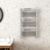 Cruze Curved Heated Towel Rail - W504mm X H850mm- Chrome 1 Cruze Curved Heated Towel Rail - W504mm X H850mm- Chrome -Home Bathroom crztr58 d2