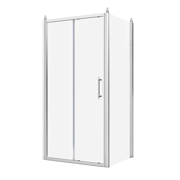 Chatsworth Traditional 1000 X 700mm Sliding Door Shower Enclosure Without Tray 3 Chatsworth Traditional 1000 X 700mm Sliding Door Shower Enclosure Without Tray