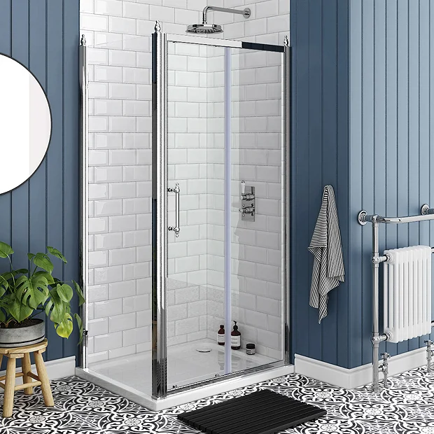 Chatsworth Traditional 1000 X 700mm Sliding Door Shower Enclosure Without Tray 4 Chatsworth Traditional 1000 X 700mm Sliding Door Shower Enclosure Without Tray - Image 2