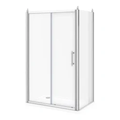 Chatsworth Traditional 1200 X 700mm Sliding Door Shower Enclosure + Tray -Home Bathroom ct127sde d2