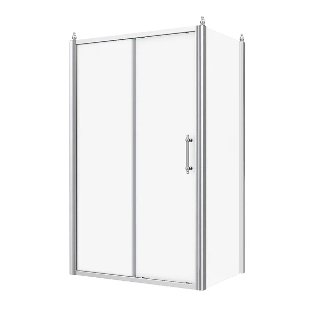Chatsworth Traditional 1200 X 800mm Sliding Door Shower Enclosure Without Tray 3 Chatsworth Traditional 1200 X 800mm Sliding Door Shower Enclosure Without Tray