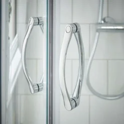 Ella Offset Quadrant Enclosure - 1200 X 800mm - ERQ128 - Enclosure Only 11 Ella Offset Quadrant Enclosure - 1200 X 800mm - ERQ128 - Enclosure Only -Home Bathroom ellaoffsetquadrantenclosure1200x800mmnd2