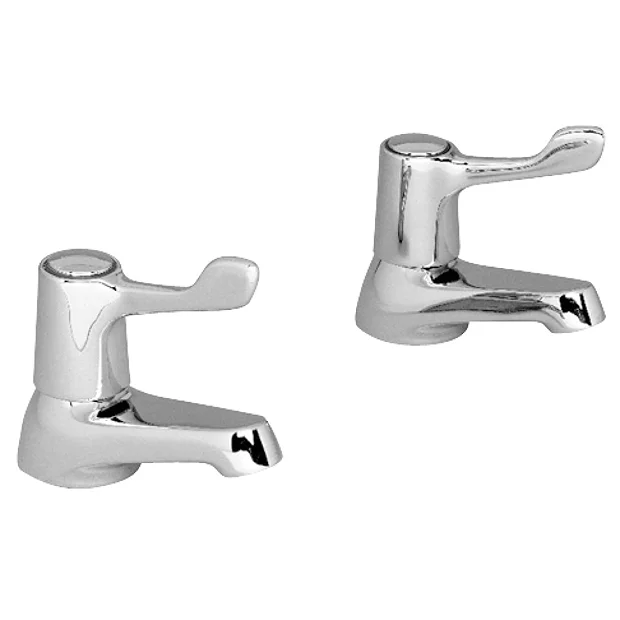 Franke Optima Adriatic F1329 Basin Taps With 3" Levers 3 Franke Optima Adriatic F1329 Basin Taps With 3" Levers