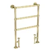 Hamilton Traditional Vintage Gold Floor Mounted Towel Rail (966 X 673mm) 2 Hamilton Traditional Vintage Gold Floor Mounted Towel Rail (966 X 673mm) -Home Bathroom hfmvgtr d1