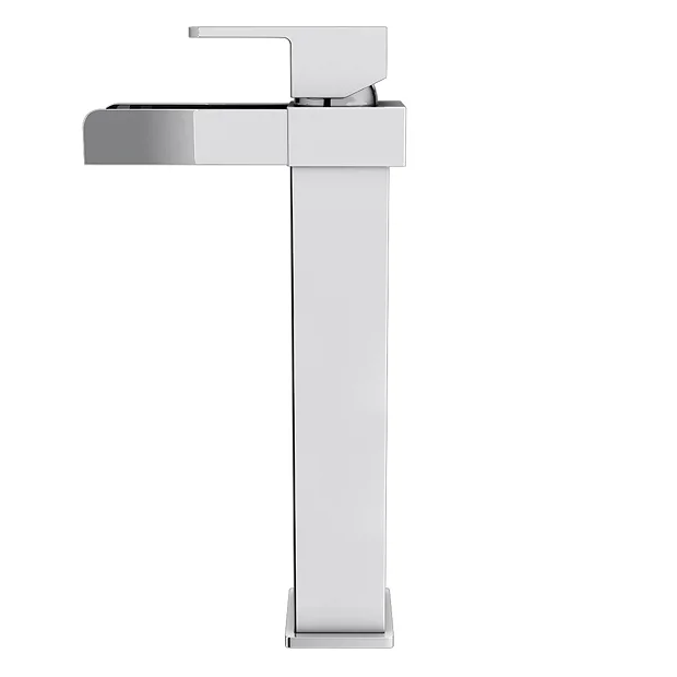 Monza Waterfall High Rise Mono Basin Mixer Tap 6 Monza Waterfall High Rise Mono Basin Mixer Tap - Image 4