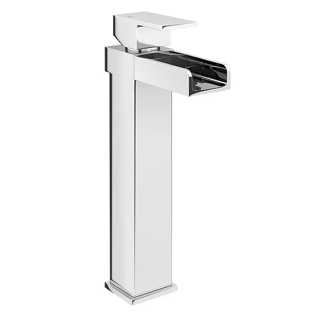 Monza Waterfall High Rise Mono Basin Mixer Tap 4 Monza Waterfall High Rise Mono Basin Mixer Tap - Image 2