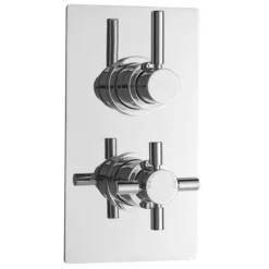 Hudson Reed Tec Pura Concealed Twin Shower Valve With Built-in Diverter