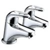 Bristan Java Contemporary Bath Taps - Chrome