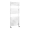 Keswick 500 X 1140 Cast Iron Style Traditional White Towel Rail -Home Bathroom keswht115 n d1