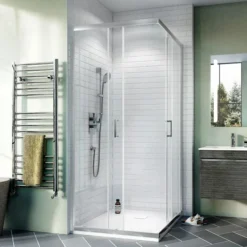 Crosswater Kai 6 Corner Entry Shower Enclosure 10 Crosswater Kai 6 Corner Entry Shower Enclosure -Home Bathroom klcesc0760 d1