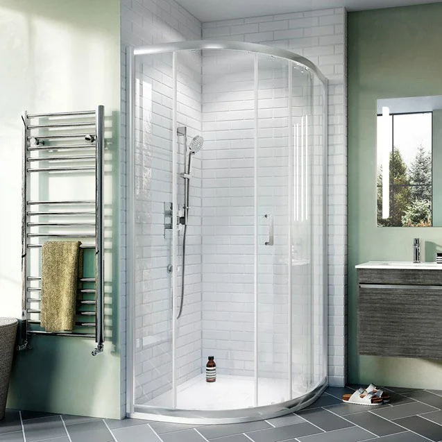 Crosswater 800 X 800mm Kai 6 Quadrant Single Door Shower Enclosure 5 Crosswater 800 X 800mm Kai 6 Quadrant Single Door Shower Enclosure - Image 3