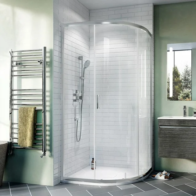 Crosswater 800 X 800mm Kai 6 Quadrant Single Door Shower Enclosure 4 Crosswater 800 X 800mm Kai 6 Quadrant Single Door Shower Enclosure - Image 2