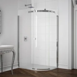 Merlyn 10 Series 1200 X 800mm RH 1 Door Offset Quadrant Enclosure -Home Bathroom m103243cr d1