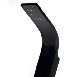 Maverick Tower Shower Panel (Thermostatic) - Black -Home Bathroom maverickthermostaticshowerpanelblackbsp001d1