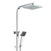 Milan Modern Thermostatic Shower - Chrome 2 Milan Modern Thermostatic Shower - Chrome -Home Bathroom mil002 v2 d2