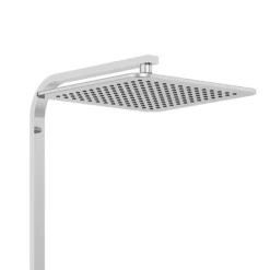Milan Deluxe Cool Touch Square Thermostatic Shower (300 X 300mm Head - Chrome) -Home Bathroom mil2ct d1