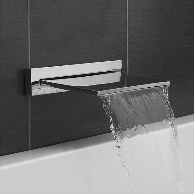 Milan Modern Shower Package (Fixed Head, Riser Rail Kit + Bath Spout) 5 Milan Modern Shower Package (Fixed Head, Riser Rail Kit + Bath Spout) - Image 3