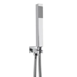 Ultra Series L Triple Thermostatic Valve With Square Shower Head + Handset 10 Ultra Series L Triple Thermostatic Valve With Square Shower Head + Handset -Home Bathroom milantriplethermostaticvalvewithsquareshowerheadandhandsetd3