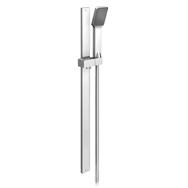 Milan Bar Shower Package W. Flat Minimalist Slider Handset Kit 5 Milan Bar Shower Package W. Flat Minimalist Slider Handset Kit - Image 3