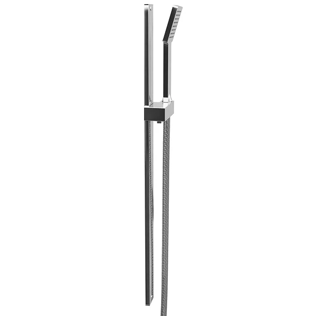 Milan Bar Shower Package W. Flat Minimalist Slider Handset Kit 6 Milan Bar Shower Package W. Flat Minimalist Slider Handset Kit - Image 4