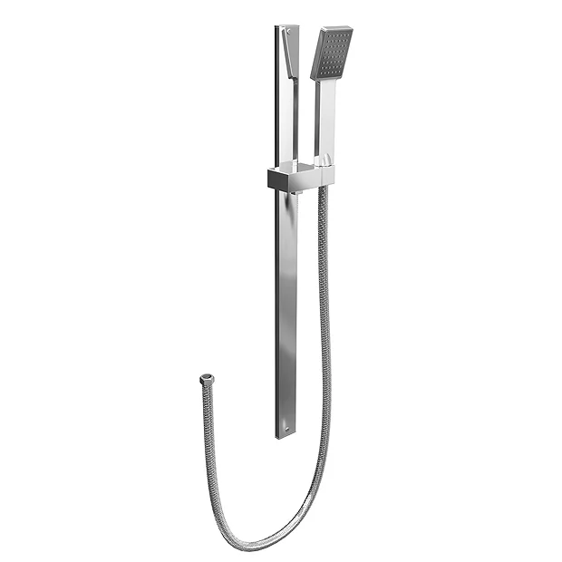 Milan Bar Shower Package W. Flat Minimalist Slider Handset Kit 7 Milan Bar Shower Package W. Flat Minimalist Slider Handset Kit - Image 5