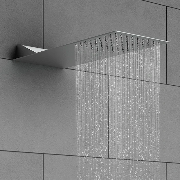 Milan Modern Shower Package (Fixed Head, Riser Rail Kit + Bath Spout) 8 Milan Modern Shower Package (Fixed Head, Riser Rail Kit + Bath Spout) - Image 6