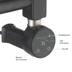 Crosswater MPRO 480 X 1140mm Electric Only Towel Rail - Matt White