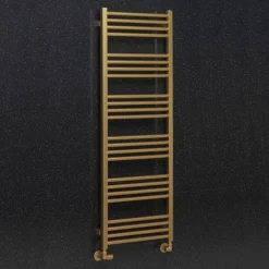 Crosswater MPRO 480 X 1380mm Heated Towel Rail - Brushed Brass Effect