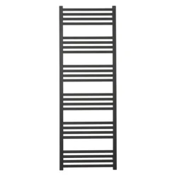 Crosswater MPRO 480 X 1380mm Heated Towel Rail - Matt Black -Home Bathroom mp48x1380mb d1