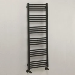 Crosswater MPRO 480 X 1380mm Heated Towel Rail - Matt Black -Home Bathroom mp48x1380mb d2