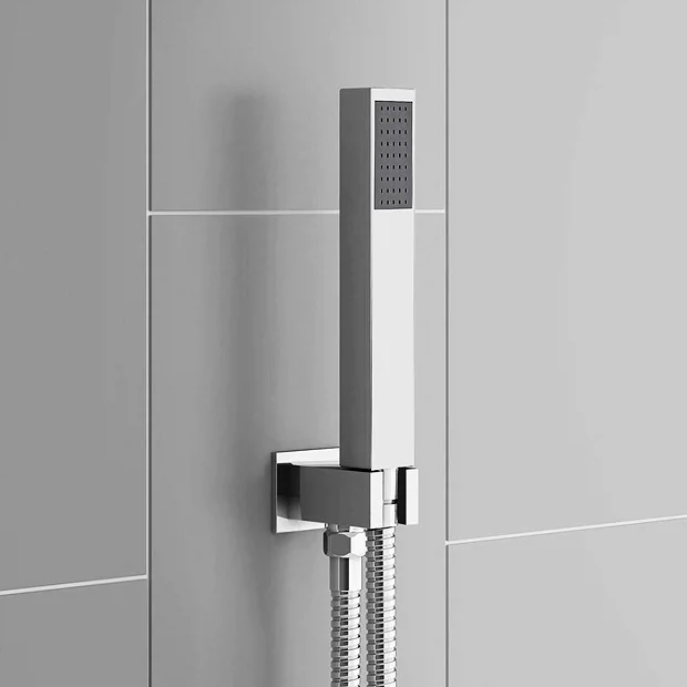 Milan Shower Package (Rainfall Ceiling Mounted Head, Handset + Waterfall Bath Spout) 8 Milan Shower Package (Rainfall Ceiling Mounted Head, Handset + Waterfall Bath Spout) - Image 6