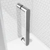 Monza 760 X 760mm Pivot Door Shower Enclosure Without Tray