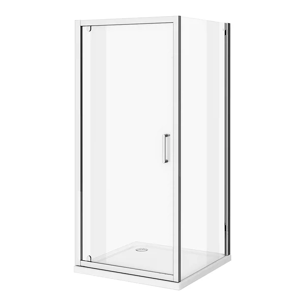 Monza 800 X 800mm Pivot Door Shower Enclosure + Pearlstone Tray 5 Monza 800 X 800mm Pivot Door Shower Enclosure + Pearlstone Tray - Image 3
