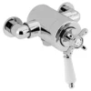 Bristan - 1901 Exposed Dual Control Thermostatic Shower Valve - Chrome -Home Bathroom n2cshxvoc ln