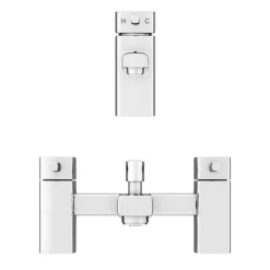 Neo Minimalist Basin And Bath Shower Mixer Taps - Chrome 13 Neo Minimalist Basin And Bath Shower Mixer Taps - Chrome -Home Bathroom neo002neo001nd5