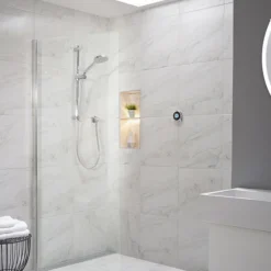 Aqualisa Optic Q Smart Shower Concealed With Adjustable Head -Home Bathroom opqabv20 d1