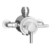 Orion Square Dual Concealed Thermostatic Shower Valve - Chrome -Home Bathroom oriondualconcealedthermostaticshowervalvedetail1