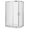 Pacific RH Offset Quadrant Shower Enclosure Inc. Tray -Home Bathroom pacificrhoffsetquadrantshowerenclosure d6
