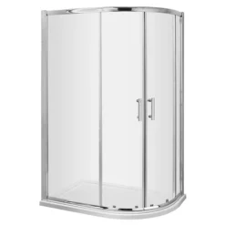 Pacific RH Offset Quadrant Shower Enclosure Inc. Tray