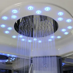 Insignia Platinum 1100 X 700mm Shower Cabin Black Frame 11 Insignia Platinum 1100 X 700mm Shower Cabin Black Frame -Home Bathroom pl11obfcg d2