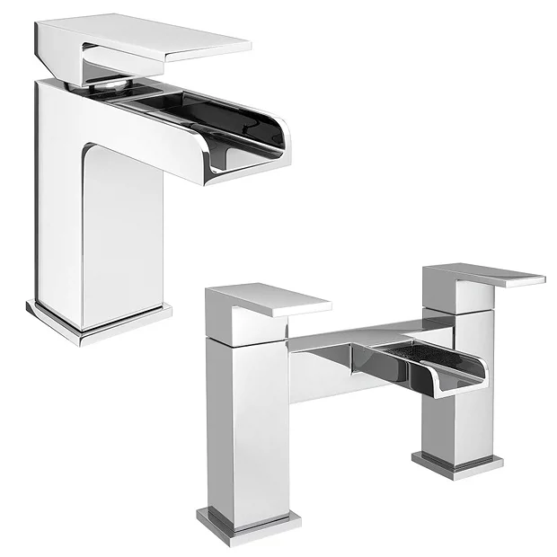 Monza Waterfall Tap Package (Bath + Basin Tap) 4 Monza Waterfall Tap Package (Bath + Basin Tap) - Image 2