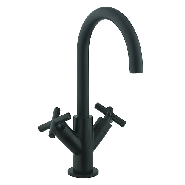 Crosswater MPRO Crosshead Matt Black Mono Basin Mixer 3 Crosswater MPRO Crosshead Matt Black Mono Basin Mixer